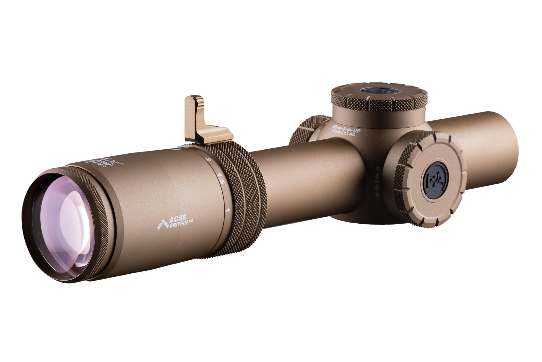 Primary Arms Compact PLxC 1-8X24 FFP Rifle Scope - Illuminated